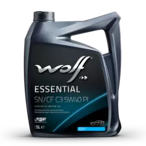 HUILE WOLF ESSENTIAL SN/CF C3 5W40 PI 1L