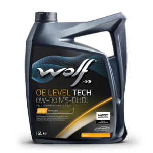 WOLF OIL 1052490 - WOLF OE LEVEL TECH 0W-30 MS-BHDI 5L