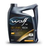 HUILE WOLF OE LEVEL TECH 5W30 MS-F 5L