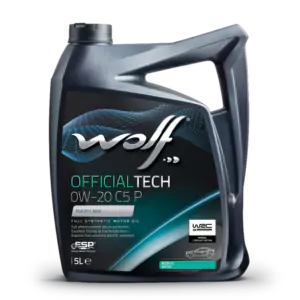 HUILE WOLF OFFICIALTECH 0W-20 C5 P 1L