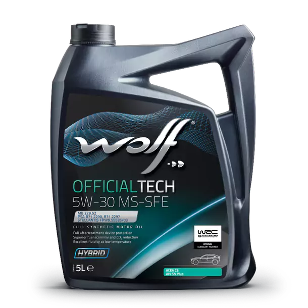 Piececauto.re | et accessoires automobiles pas cher 974 HUILE WOLF OFFICIALTECH 5W30