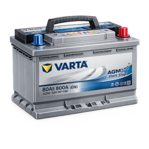 BATTERIE VARTA AGM 80AH 800A