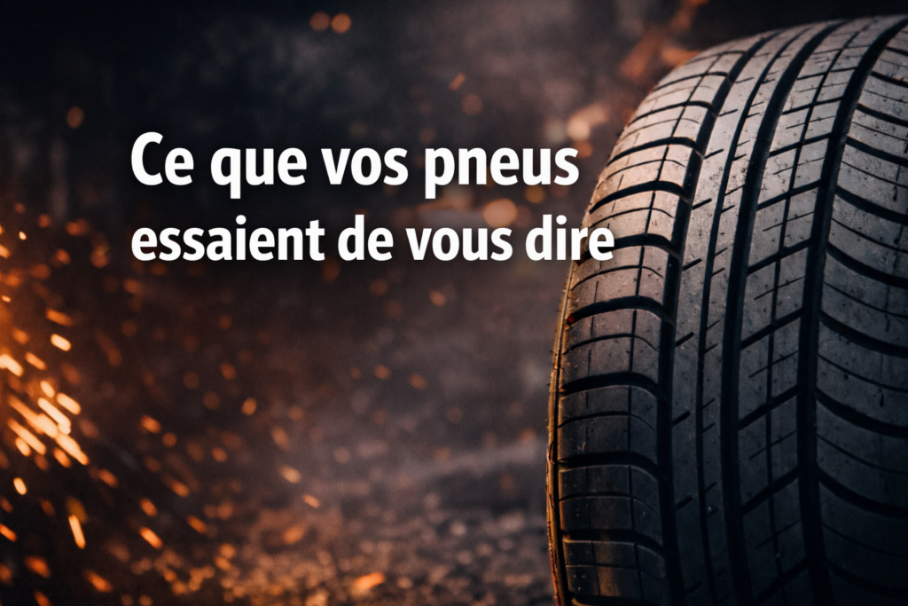 Sécurité routière : Ce que vos pneus essaient de vous dire (et que vous ignorez probablement)