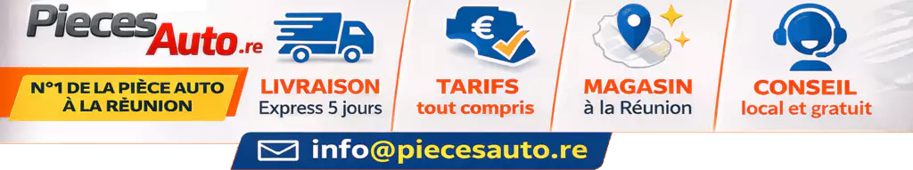 Pieces autos et accessoires automobiles pas cher à la réunion 974