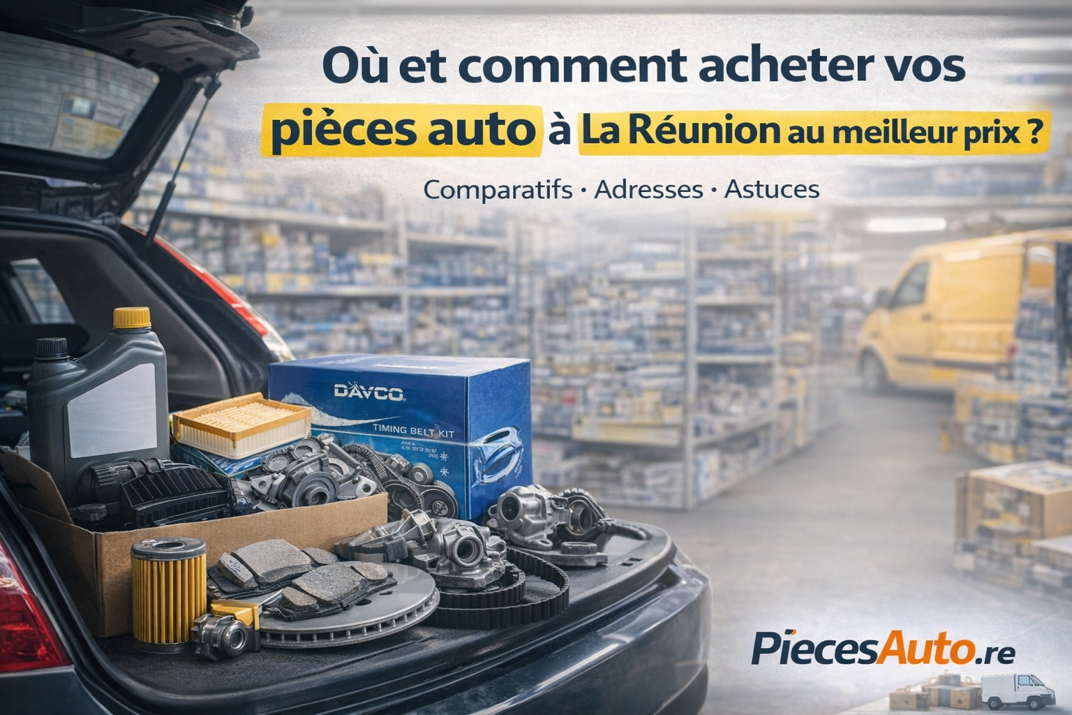 Conseils d&rsquo;expert pour optimiser vos achats de pièces auto à la Réunion
