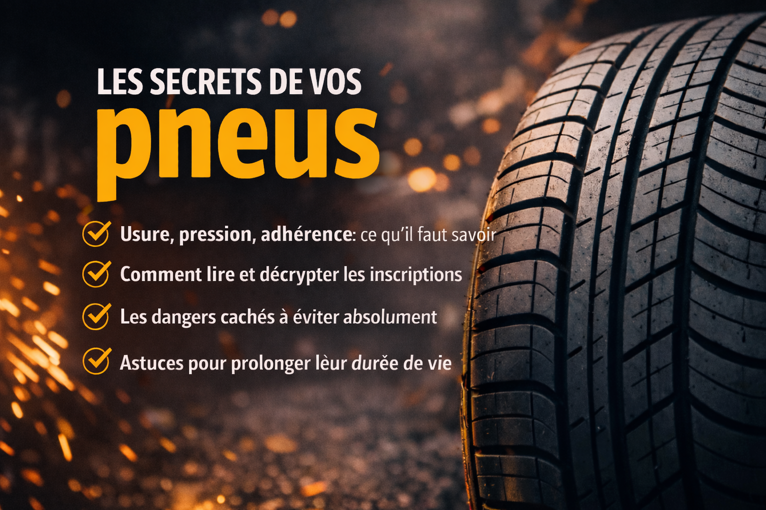 Sécurité routière 974: Vos pneus sont-ils les gardiens ou les ennemis de votre trajet ?