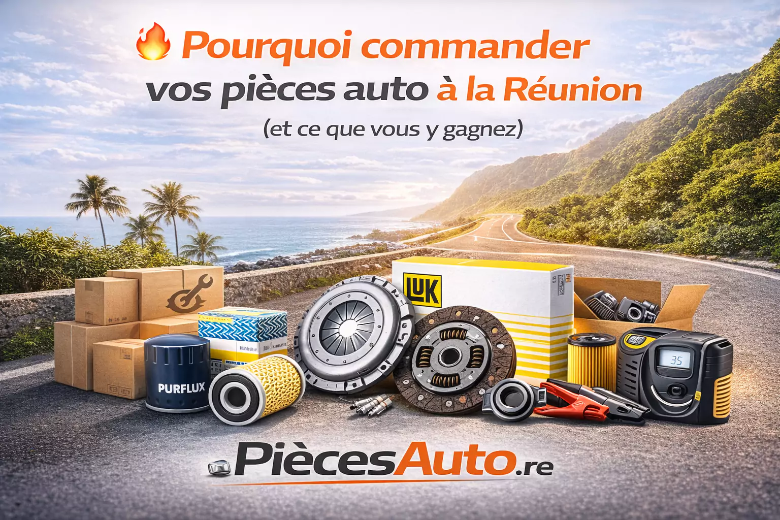 Pieces autos et accessoires automobiles pas cher à la réunion 974