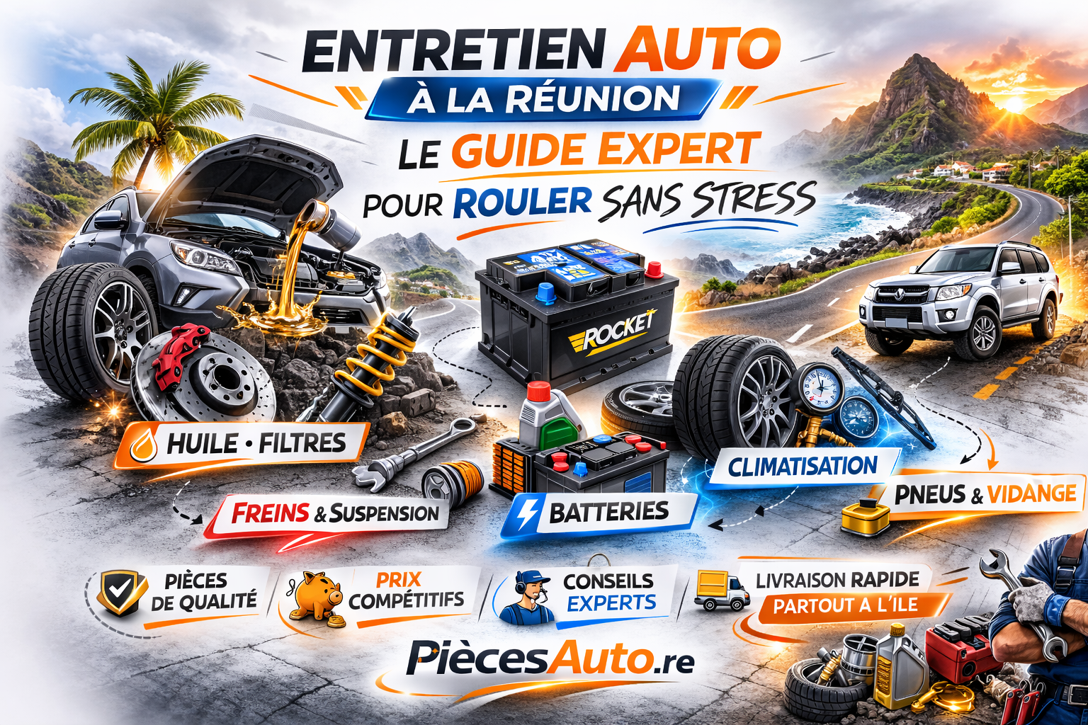 Entretien Auto à La Réunion : Le Guide Expert pour Rouler sans Stress