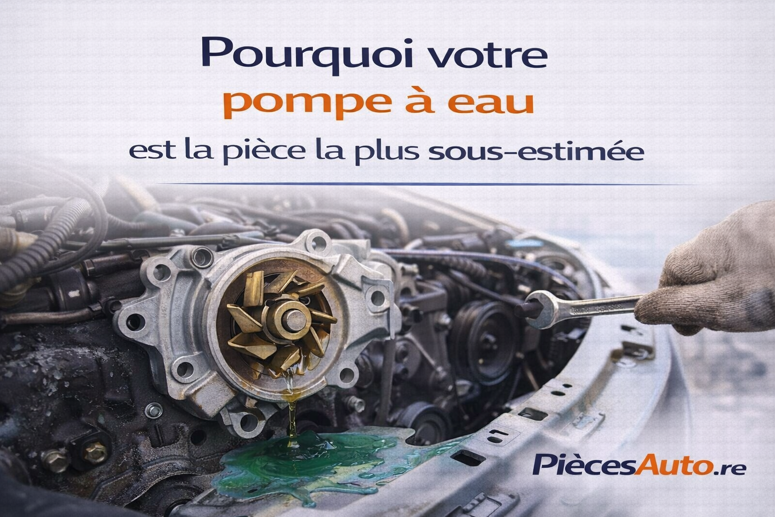 Pourquoi votre pompe à eau est la pièce la plus sous-estimée (et la plus dangereuse) de votre moteur