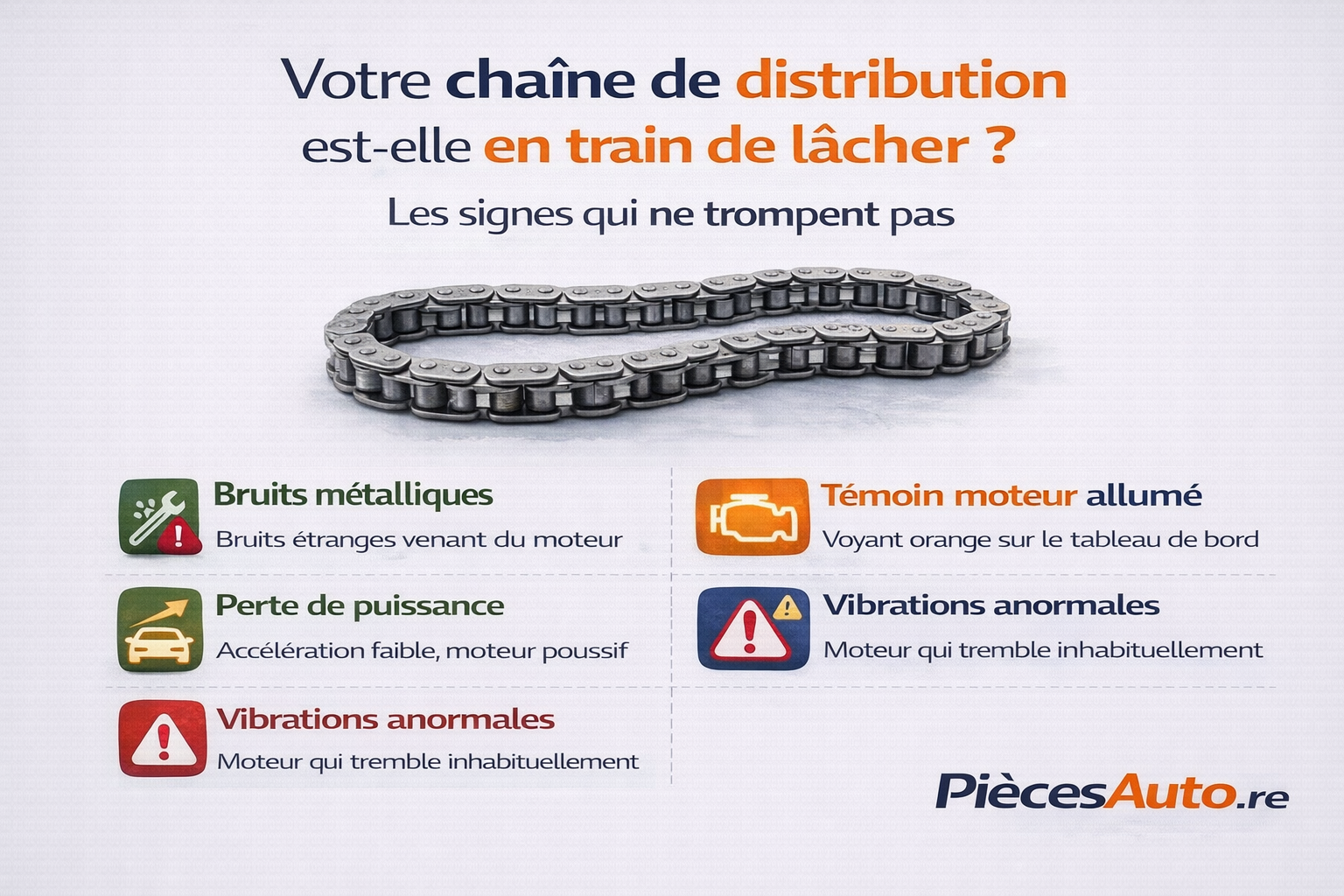 Votre chaîne de distribution est-elle en train de lâcher ? Les signes qui ne trompent pas