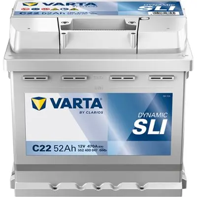Piececauto.re | et accessoires automobiles pas cher 974 Batterie VARTA C22 - 52Ah 470A