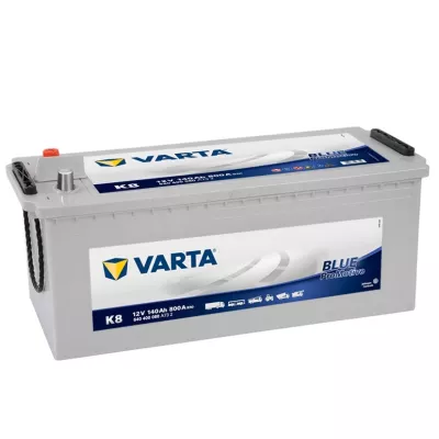 Piececauto.re | et accessoires automobiles pas cher 974 Batterie Poids Lourd VARTA K8 - 140Ah 800A