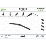 Balai d'essuie-glace Plat VALEO 575010 - 700 mm