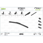 Balai d'essuie-glace Plat VALEO 575011 - 750 mm