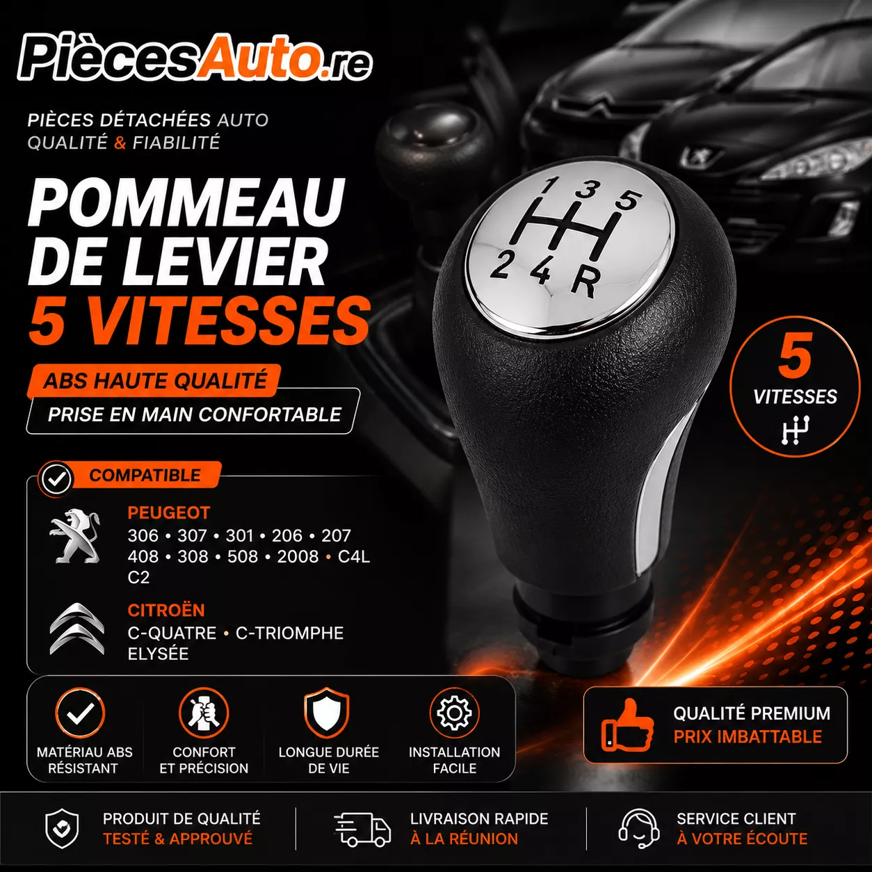 Pieces autos et accessoires automobiles pas cher à la réunion 974